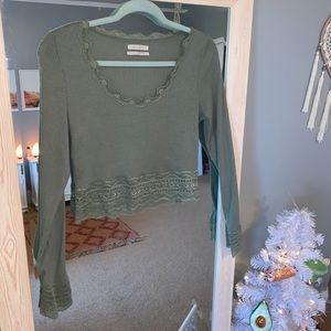 Urban Outfitters Lace Crop